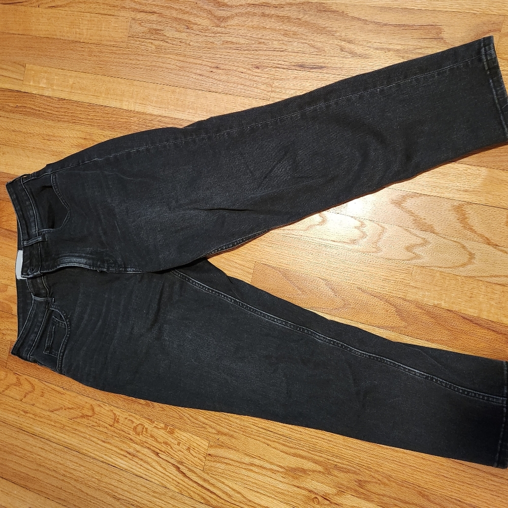 Everlane cheeky curvy jean black 30 ankle